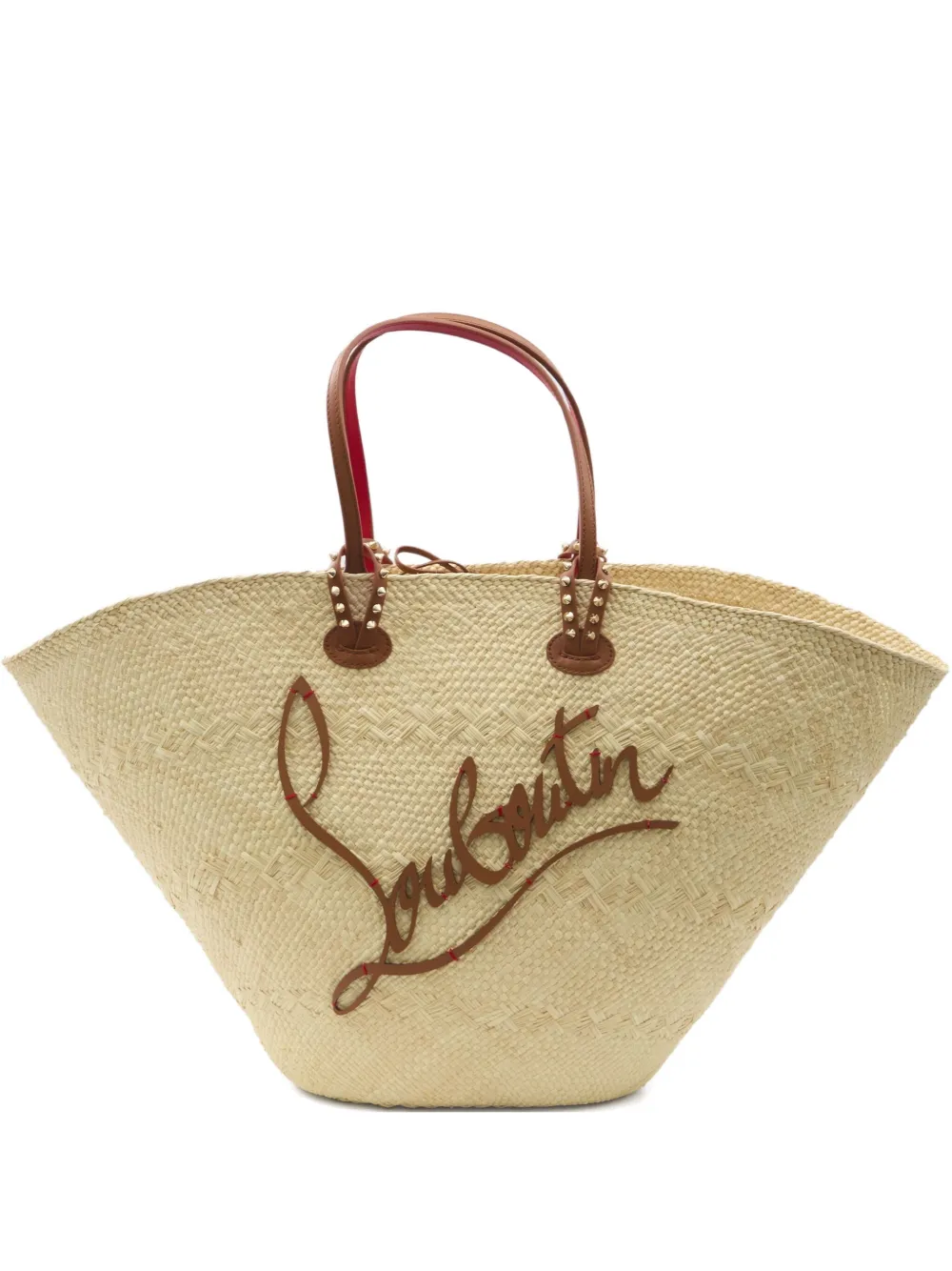 

Большая сумка-тоут Cabata Christian Louboutin, нейтральный