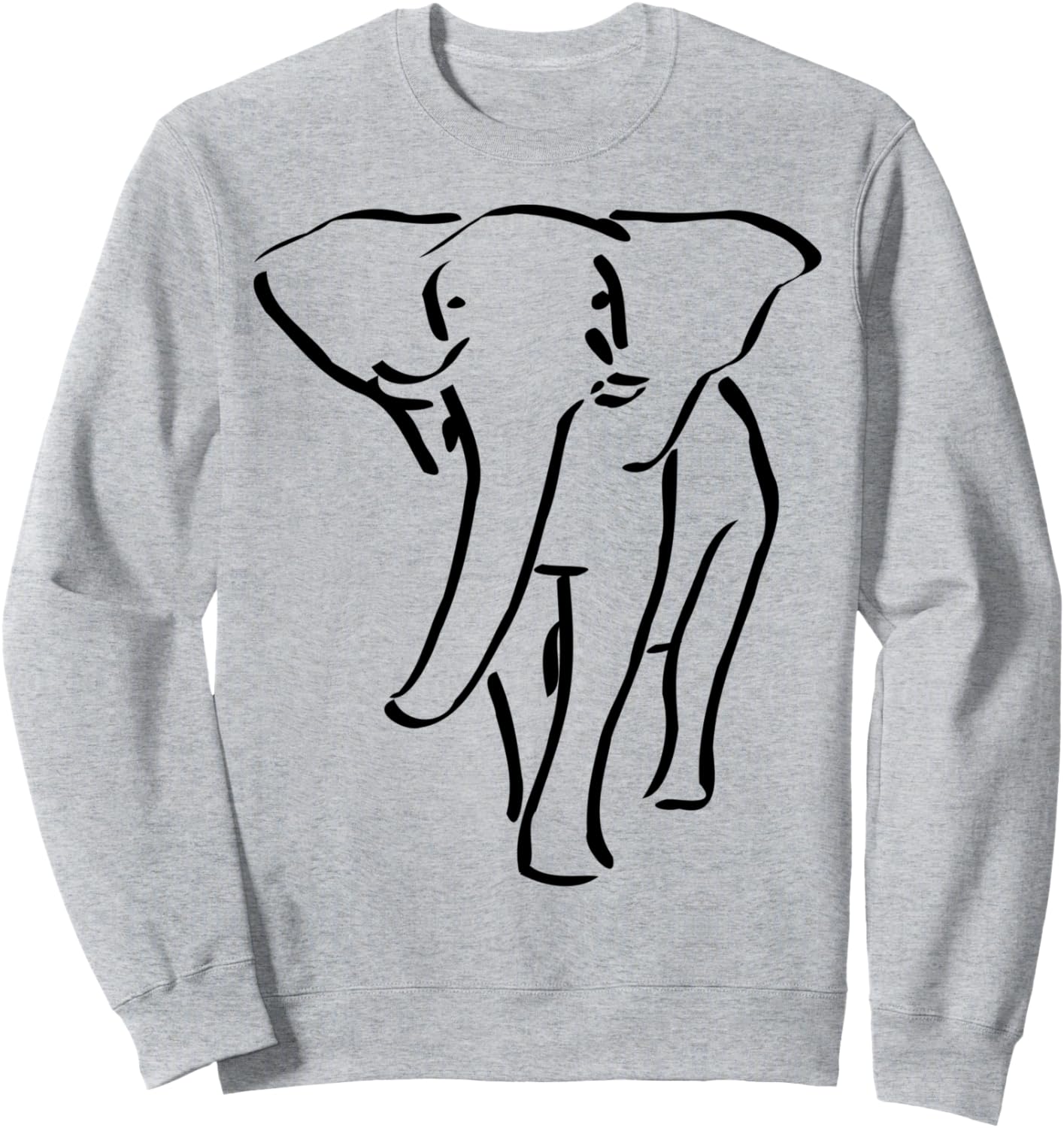 

Толстовка со слоном Fashion Tees, серый