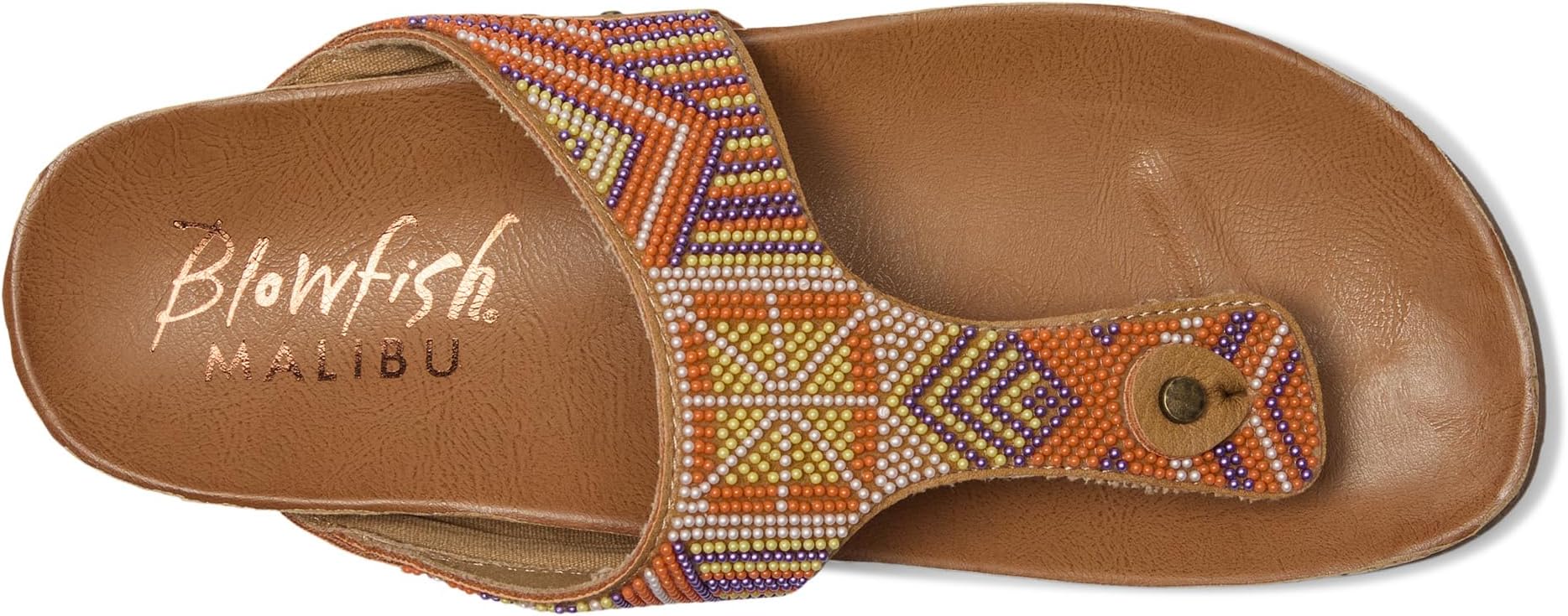 Сандалии Blowfish Malibu Lyric, цвет Tan Beaded Faux Nubuck — фото 2