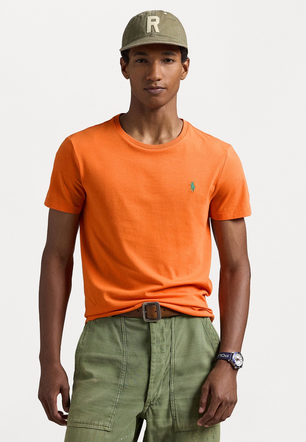 

Базовая футболка Polo Ralph Lauren, оранжевый