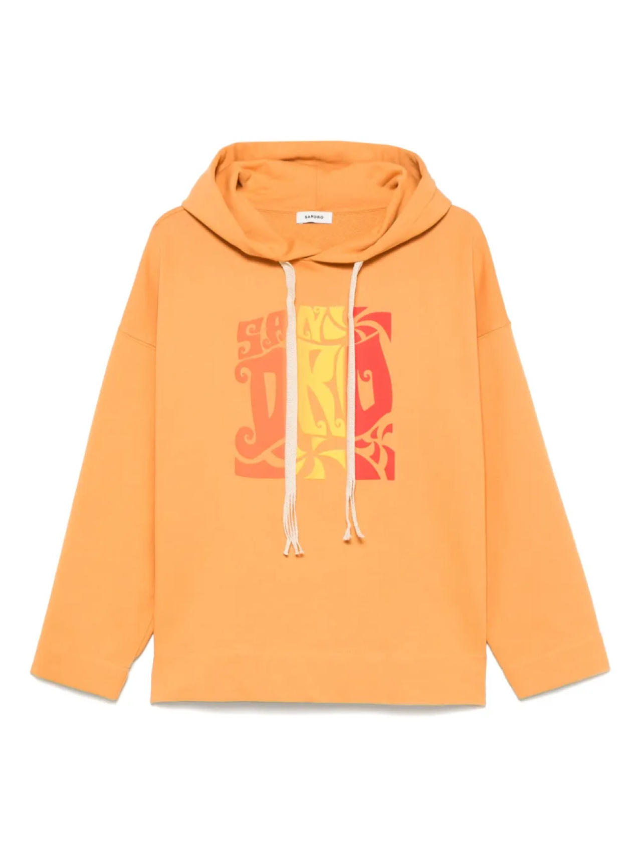 

Толстовка с капюшоном Surf Logo SANDRO, оранжевый