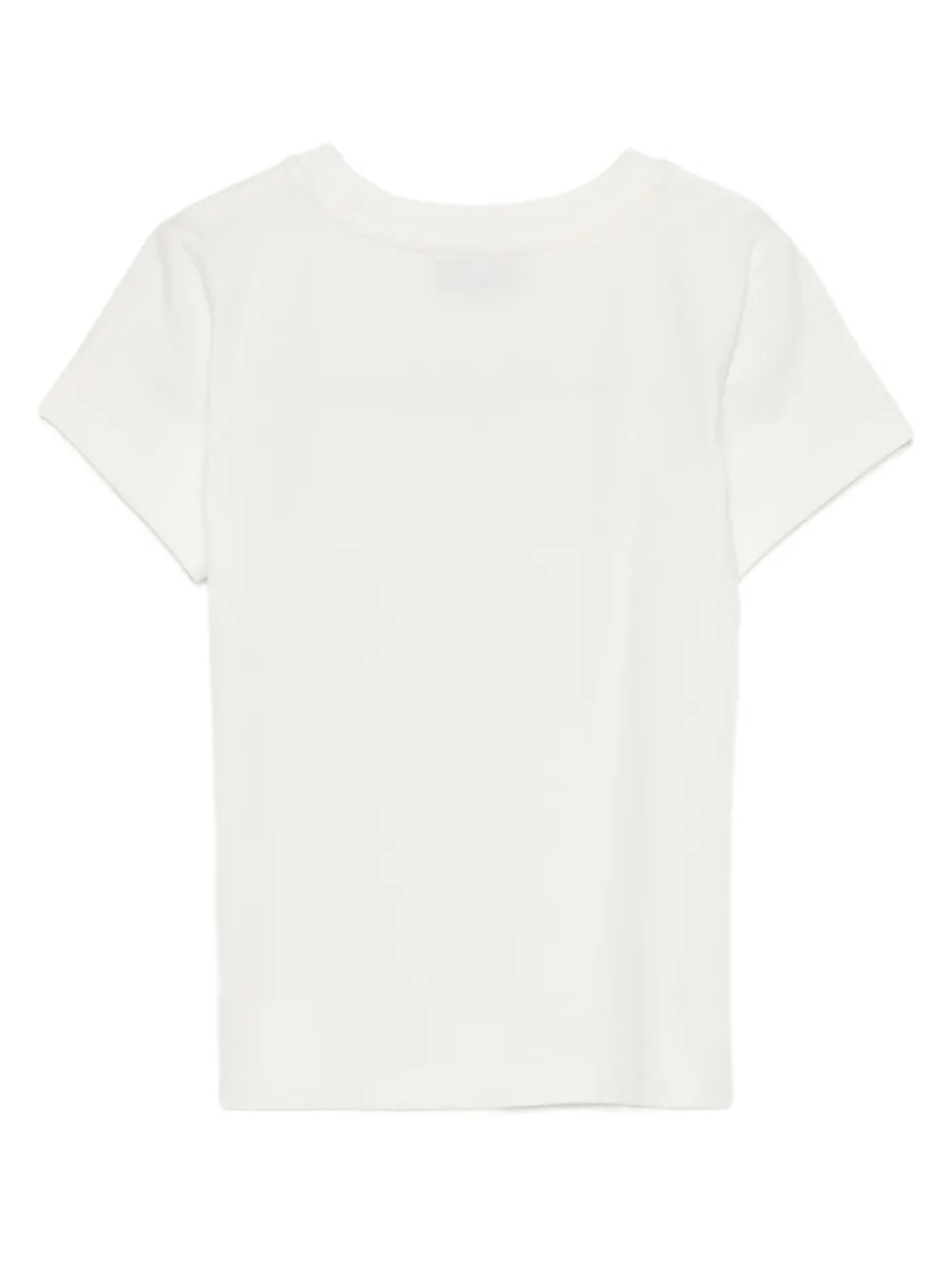 

Футболка Moschino Kids с бантом в виде плюшевого мишки, белый