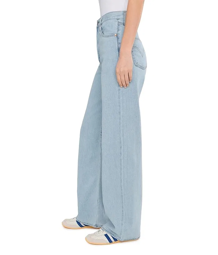 Джинсы wide leg Ribcage H223 Levi's Premium, Of Course Stone — фото 3