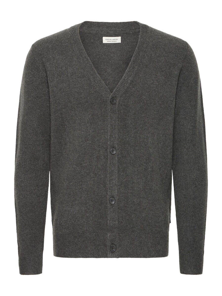 

Вязаный кардиган Casual Friday Heine, темно-серый
