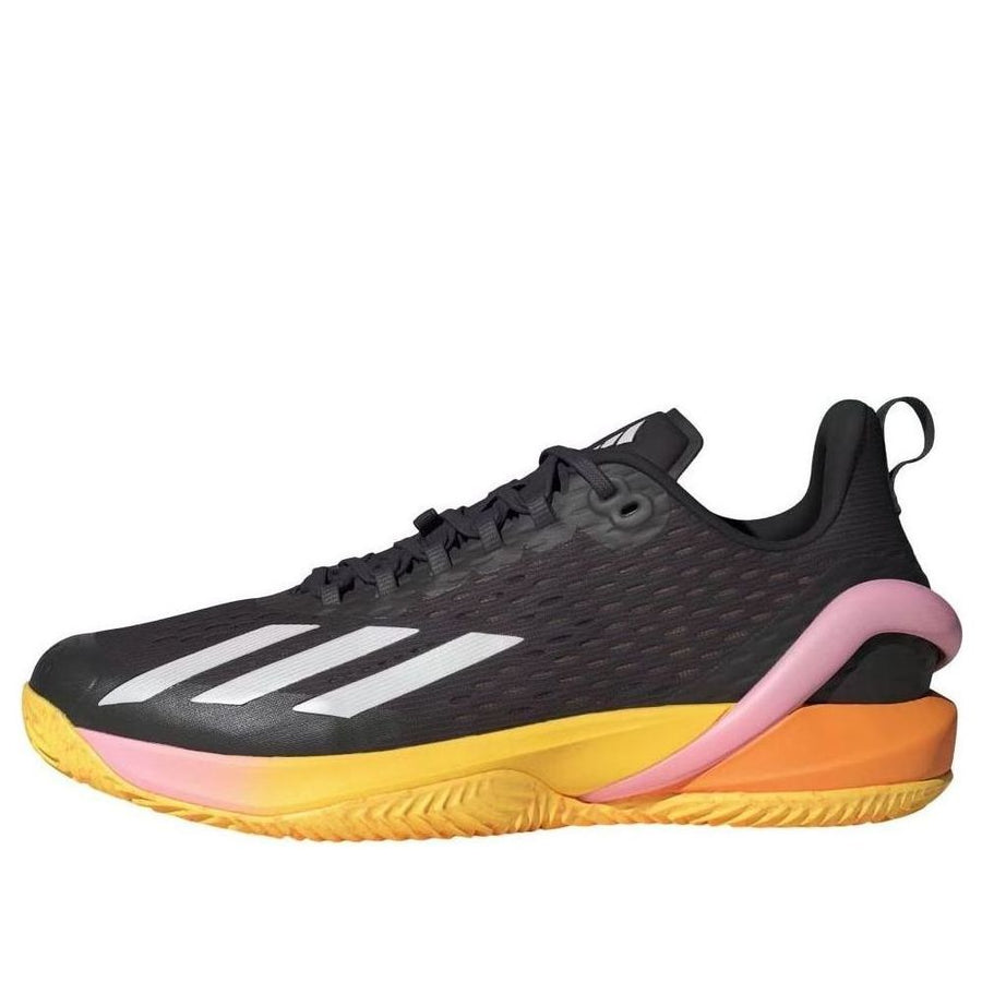 

Кроссовки adidas Adizero Cybersonic Clay 'Aurora Black Metalic Spark', черный