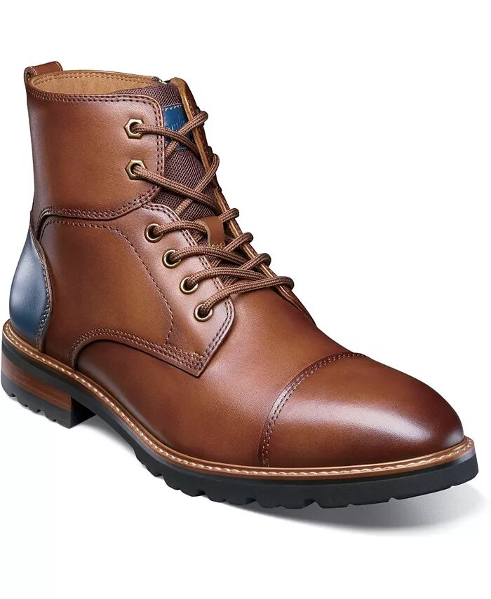 

Мужские ботинки Renegade Cap Toe Lace Up Boot Florsheim, коричневый