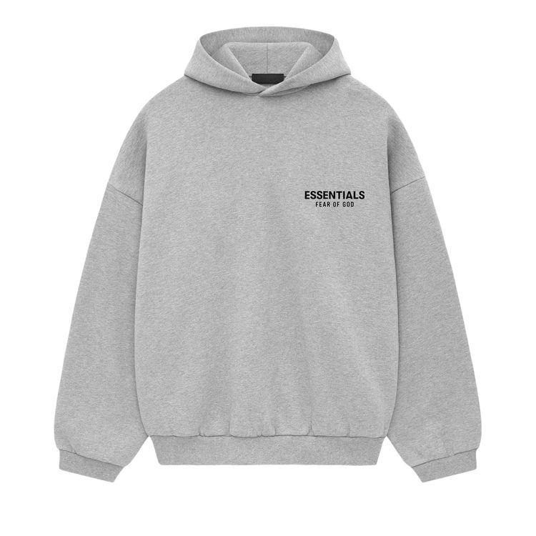 

Худи Fear of God Essentials Fleece Hoodie II Light Heather Grey, серый