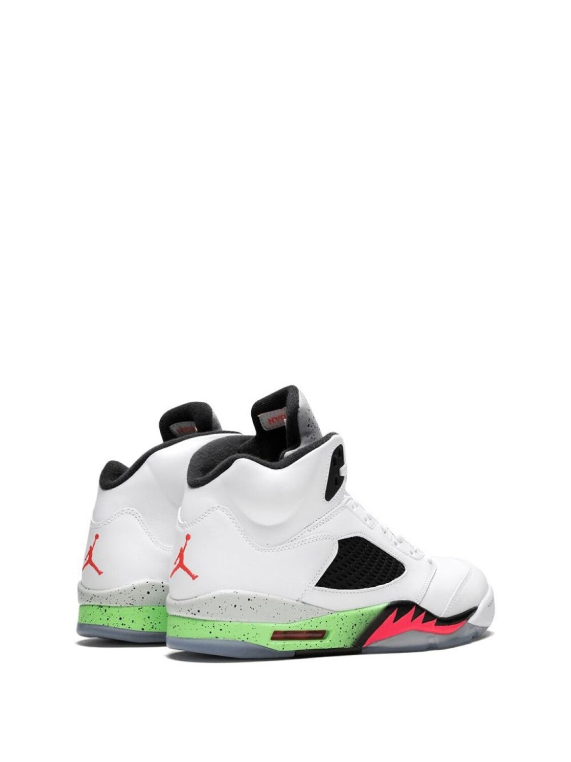 Кроссовки Jordan Air Jordan 5 Retro, белый/черный — фото 3