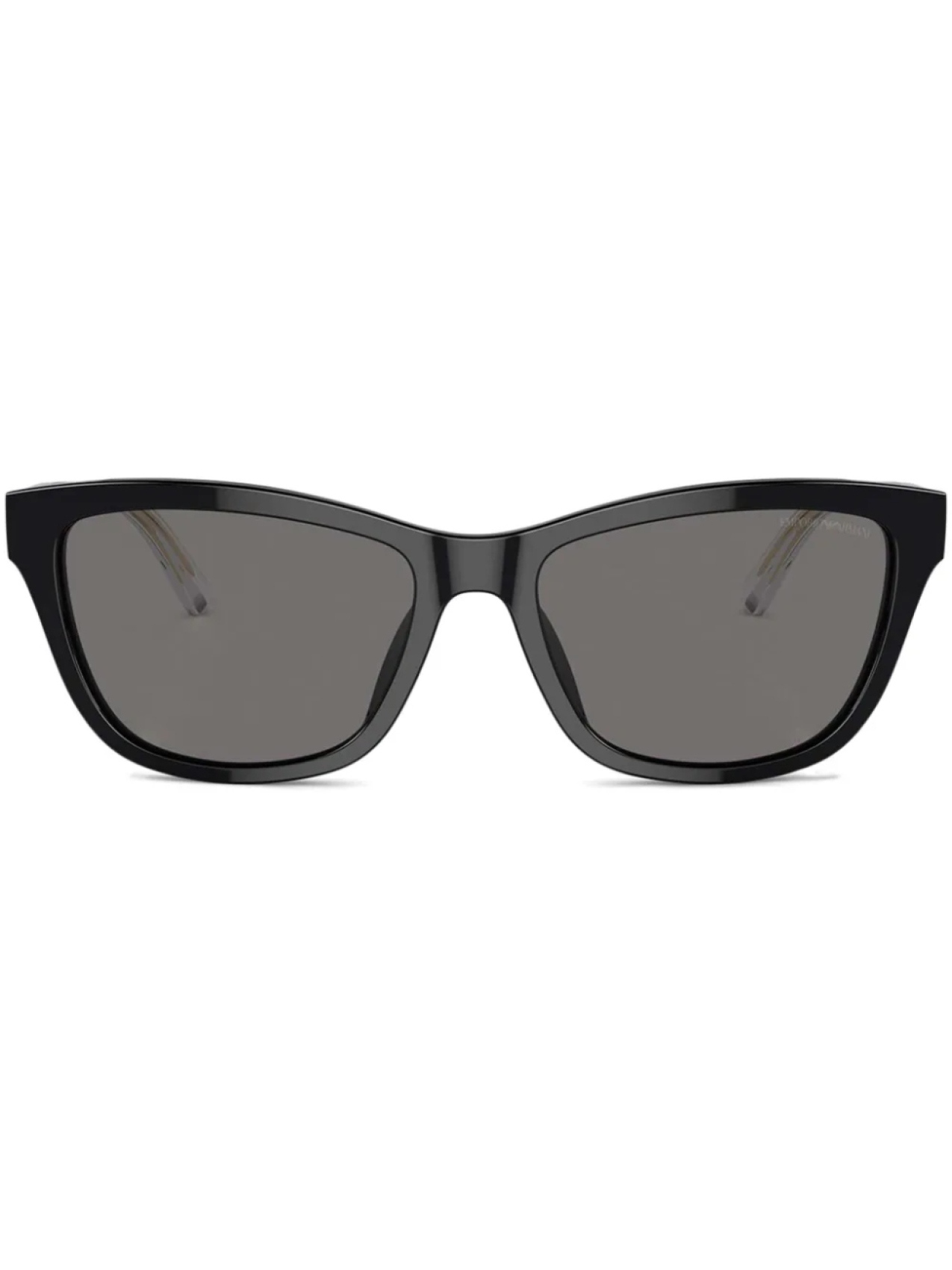 

Emporio Armani солнцезащитные очки в геометричной оправе, черный