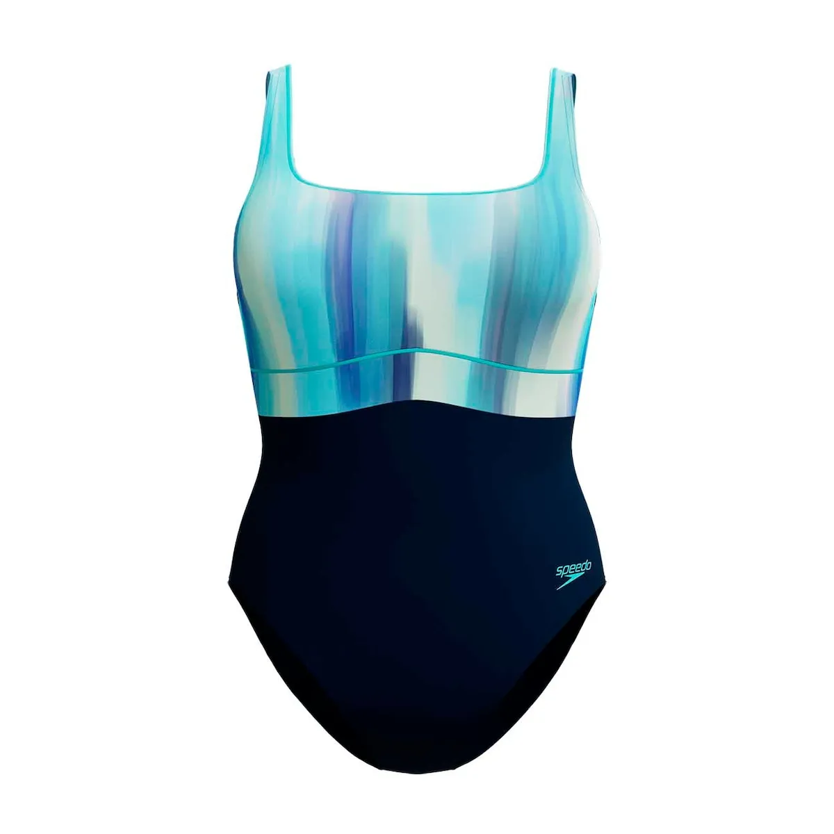 

Женский купальник для плавания Shaping ContourEclipse Printed 1 Piece Speedo, синий