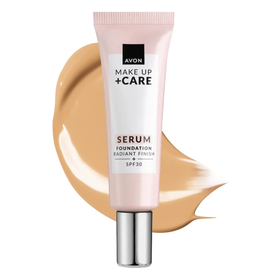 

Make Up + Care Foundation - сыворотка 3в1 - 228G (Nude) AVON