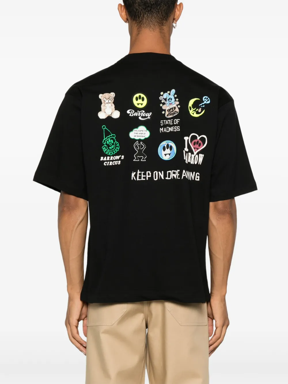 

Футболка с принтом Barrow, черный