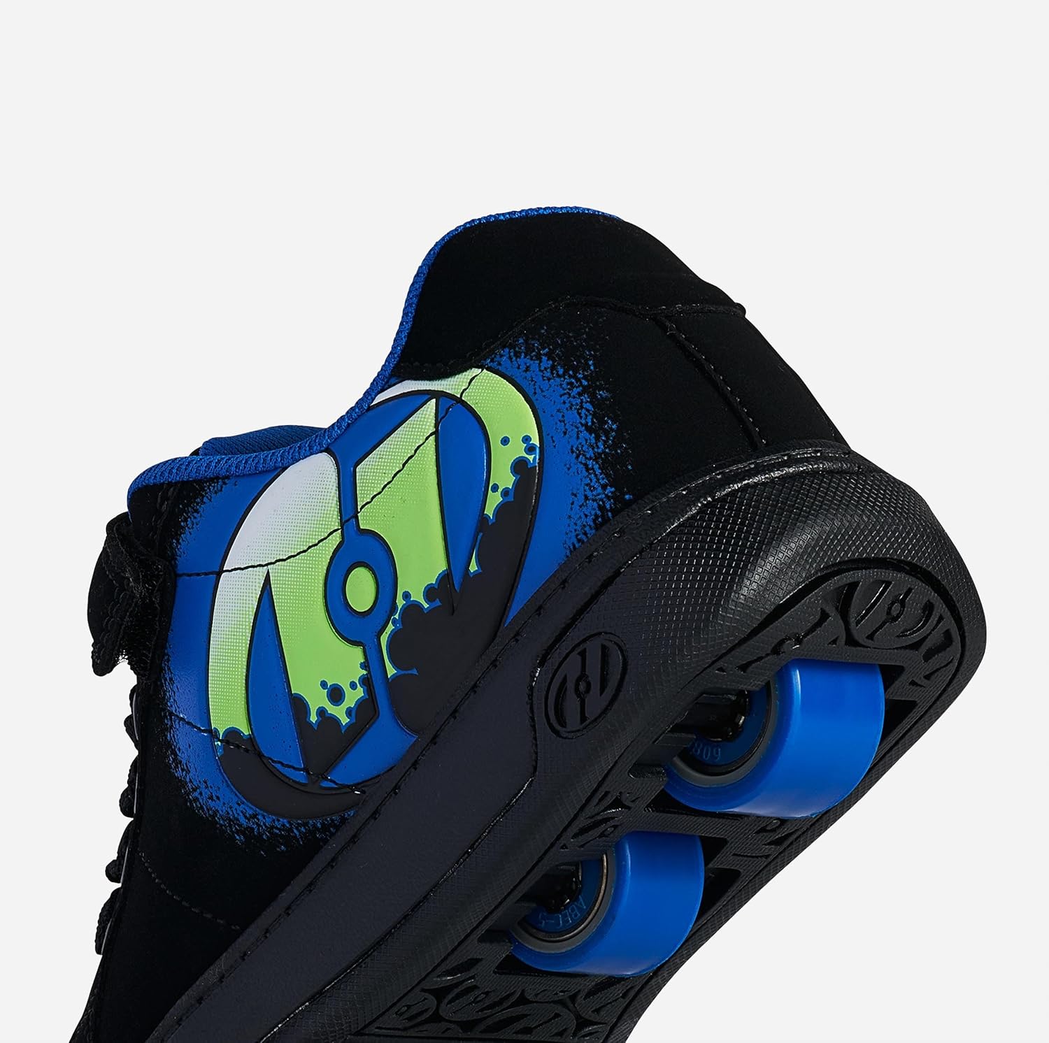 Кроссовки Heelys для детей и подростков Kolect X2, черный/зеленый — фото 4