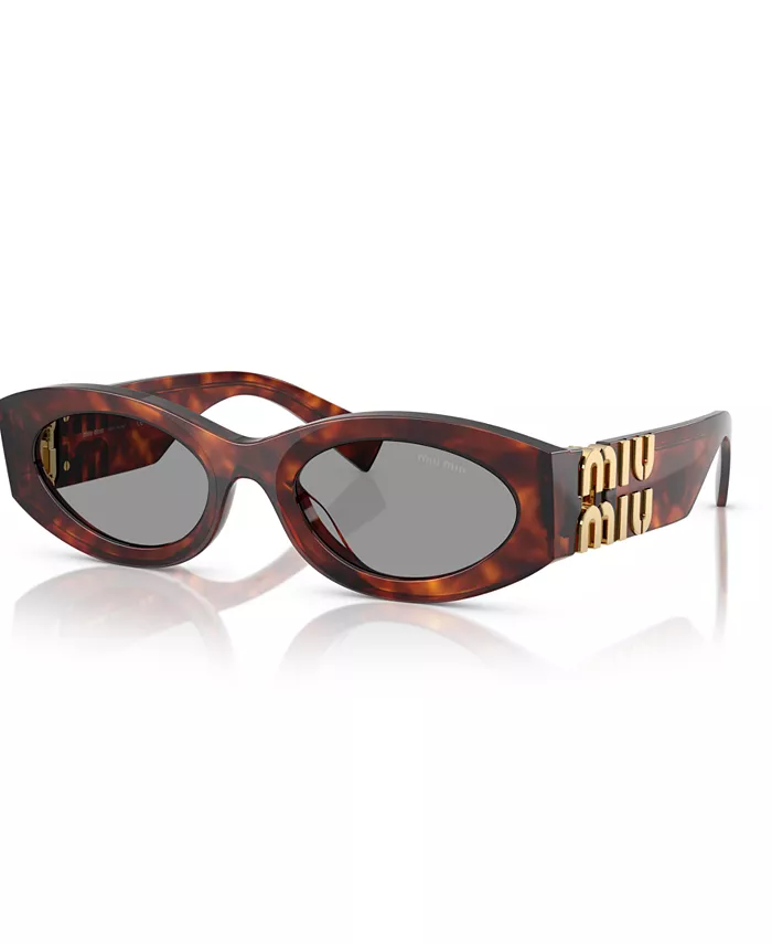 

Женские солнцезащитные очки, MU 11WS MIU MIU, серый