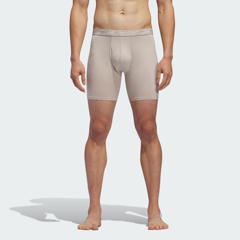 

Боксеры Adidas Microfiber 3-Pack Boxer Briefs, цвет Beige/Carbon/Onix