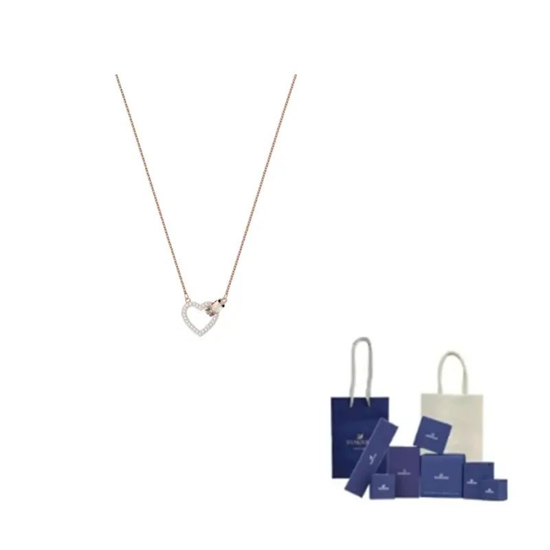 

Ожерелье Lovely Faux Crystal для женщин Swarovski, золото