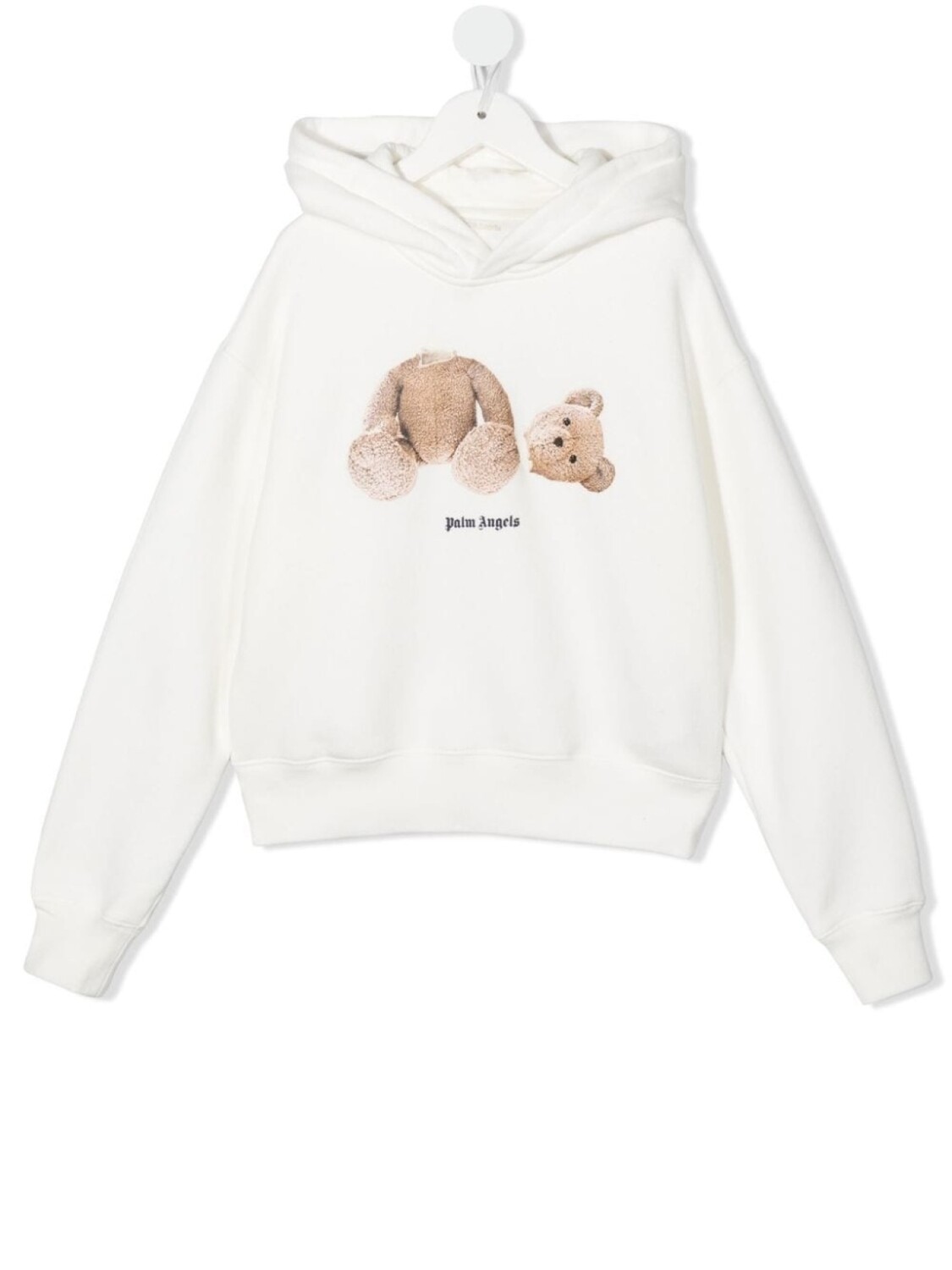 

Palm Angels Kids худи с принтом Teddy Bear, белый