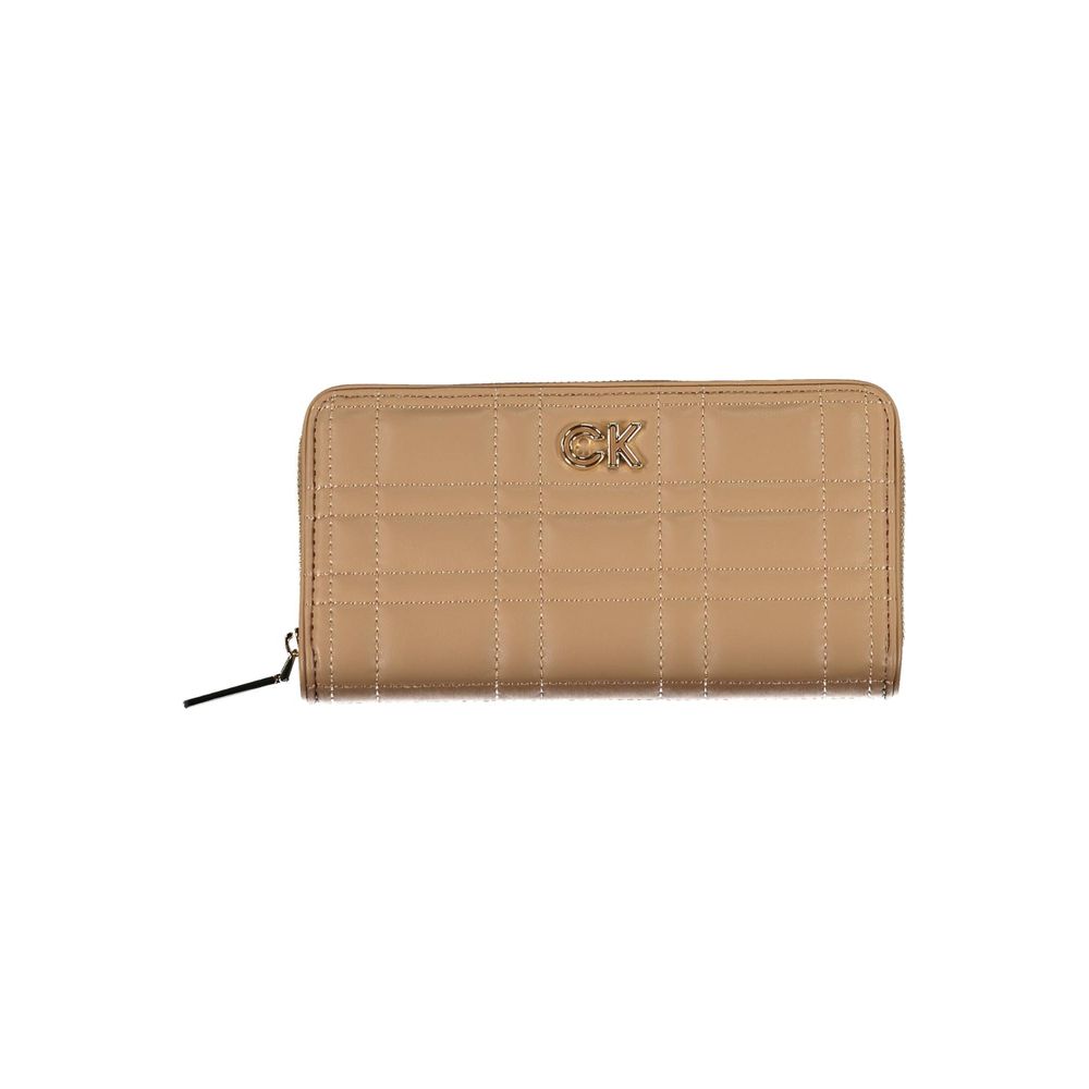 

Кошелек из бежевого полиэстера Calvin Klein, Beige
