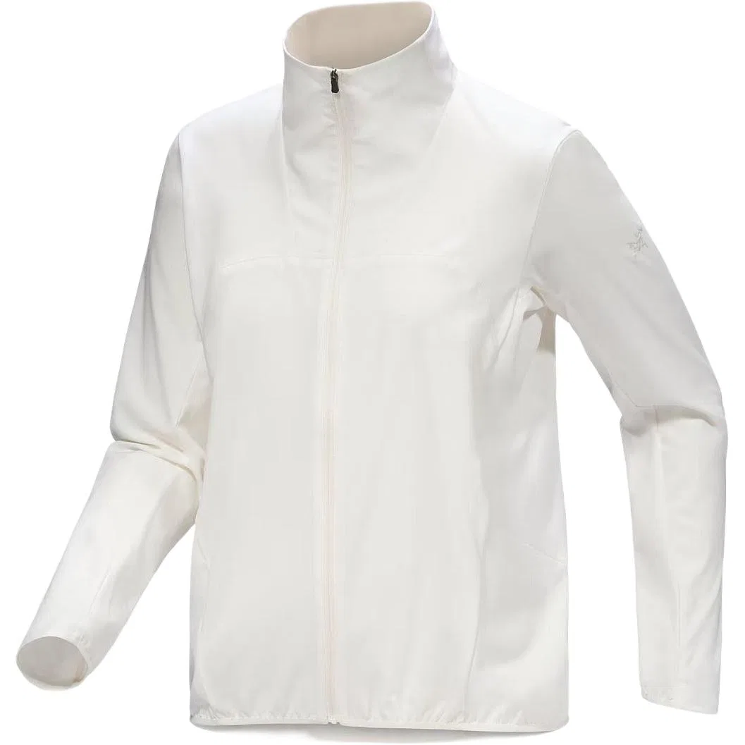 Куртка женская с воротником-стойкой, умеренная Arcteryx, Polar White/ARCTIC SILK