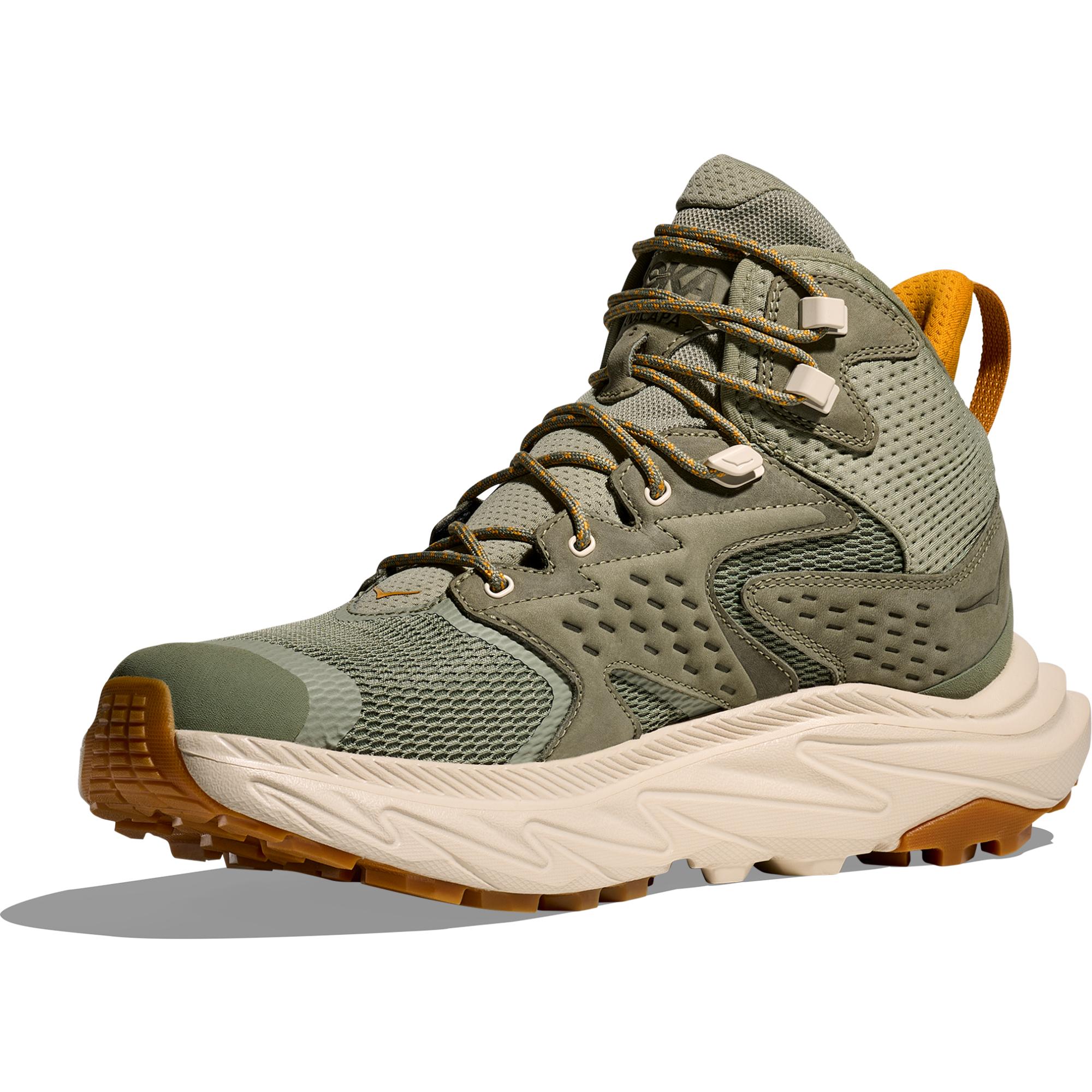Мужские походные ботинки Anacapa 2 Mid GTX HOKA, Sea Moss/Oat Milk — фото 3
