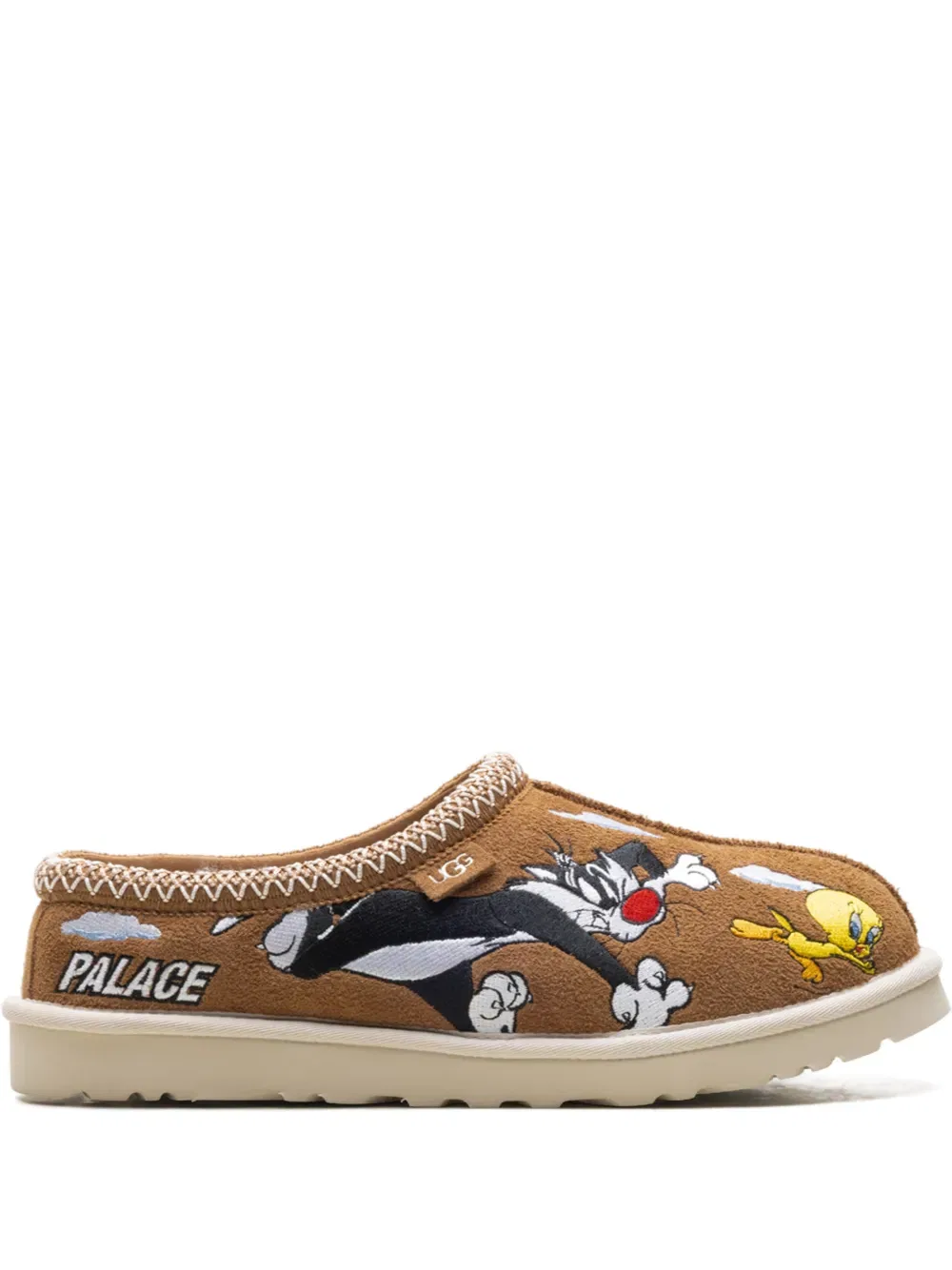 Тапочки Tasman x Palace с графическим рисунком "Looney Tunes" Ugg, коричневый