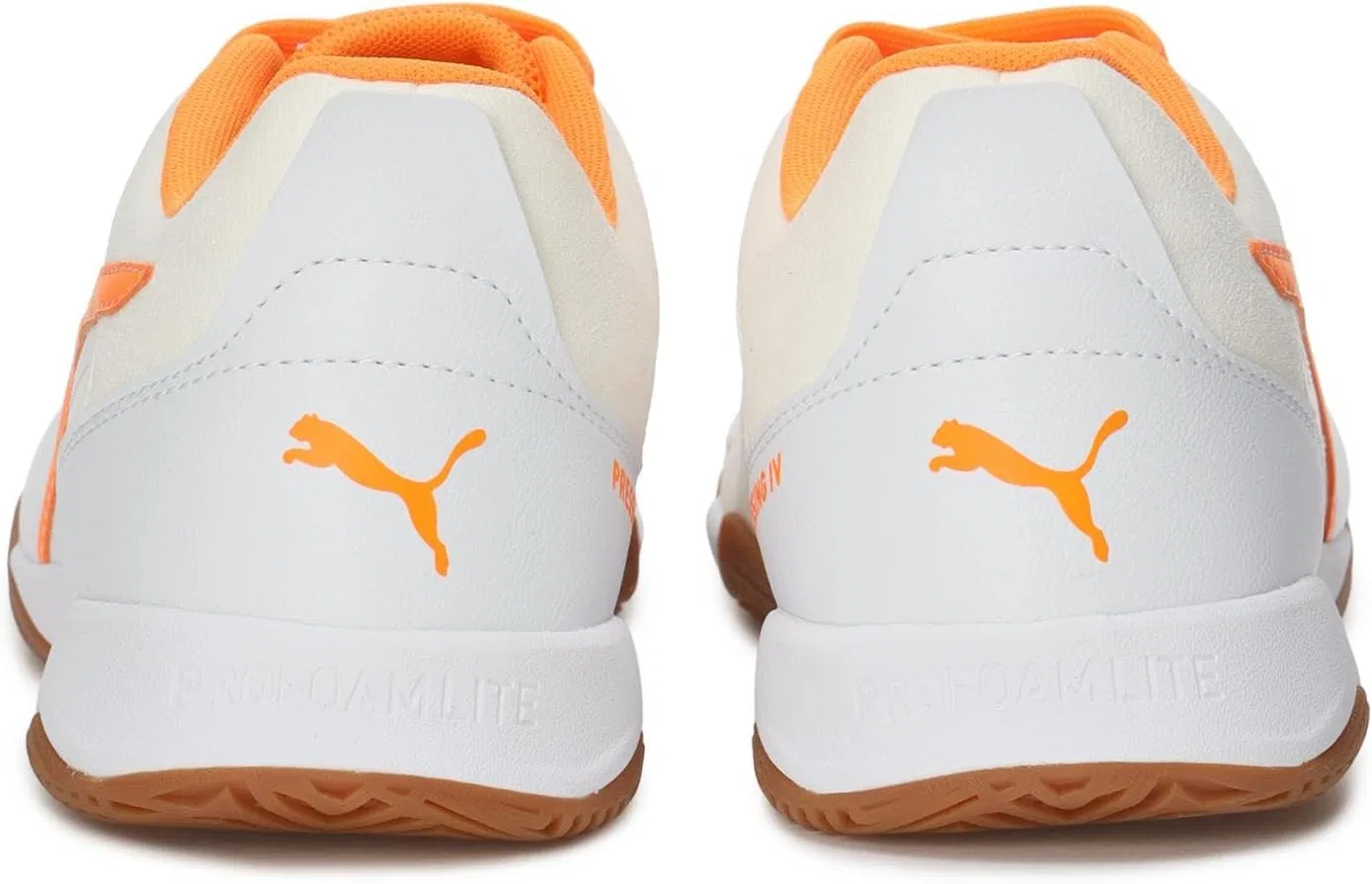 Спортивные кроссовки PUMA Unisex Pressing IV, 26 Frühjahr Sommer Farbe Puma Weiß Orange Leuchtend Lebendiges Silber 04 — фото 2