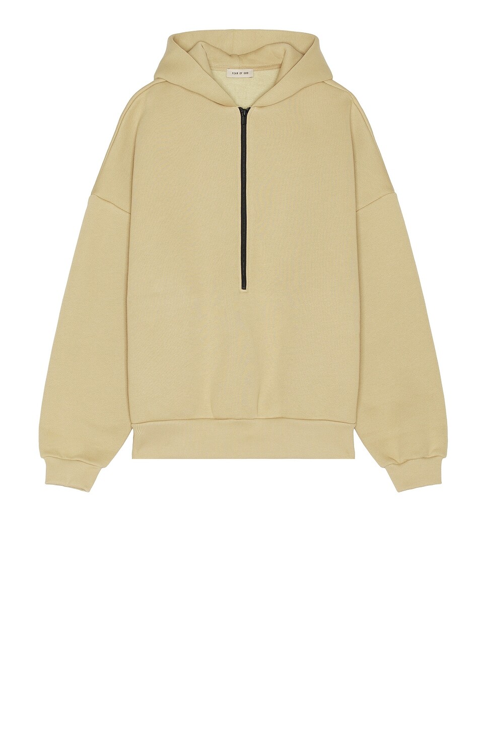 

Флисовая толстовка на молнии до половины Fear Of God, цвет Dune