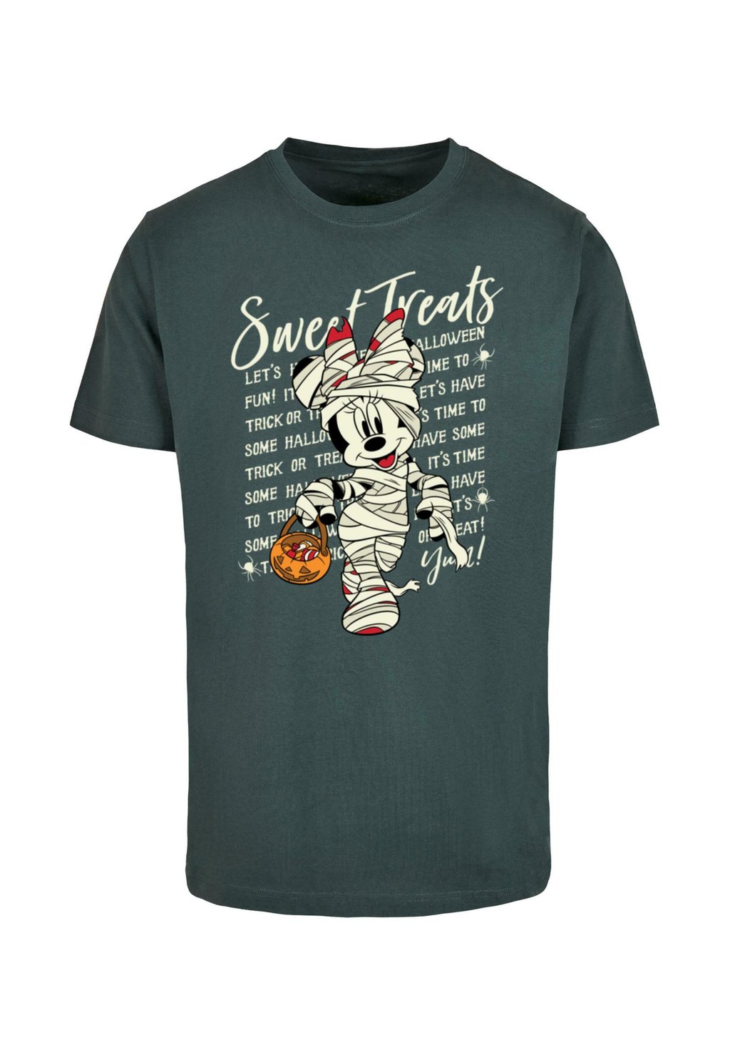 

Футболка с принтом MINNIE MOUSE SWEET TREATS ABSOLUTE CULT, темно-зеленый