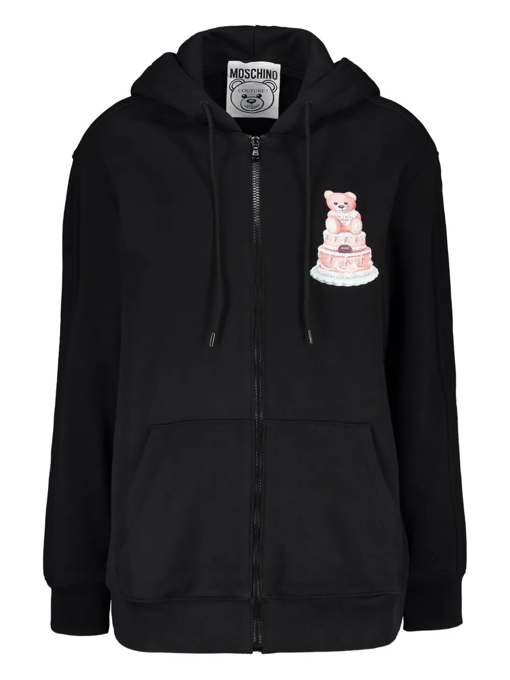 

Базовое худи Moschino, черный