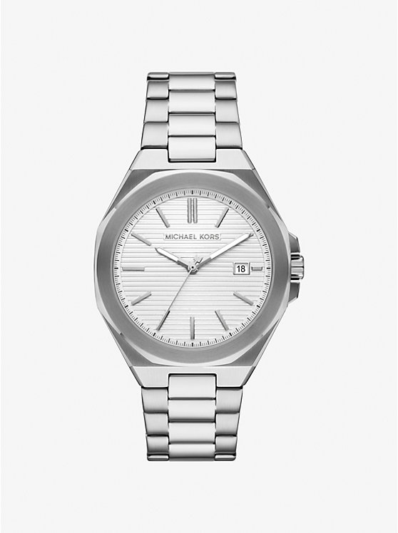 

Серебристые часы Callum Michael Kors, серебряный