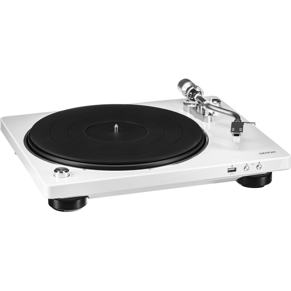 

Проигрыватель виниловых пластинок Denon DP-450 с USB-портом (белый)