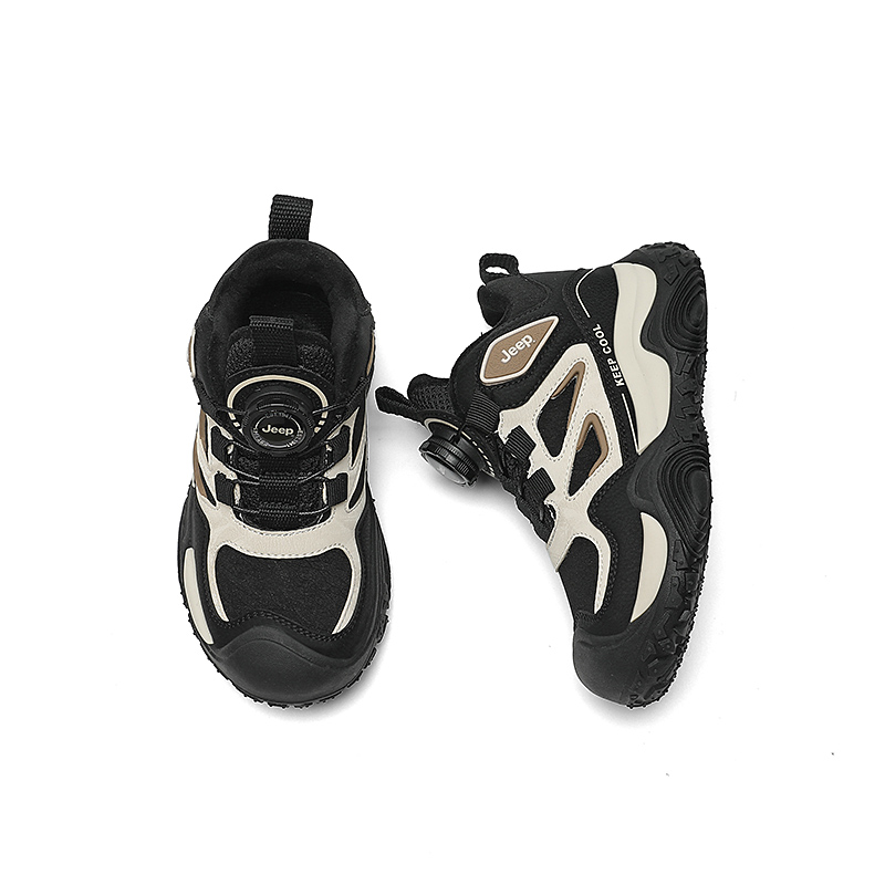 Детские кроссовки Mid top Kids Lifestyle Shoes Jeep, черный — фото 3