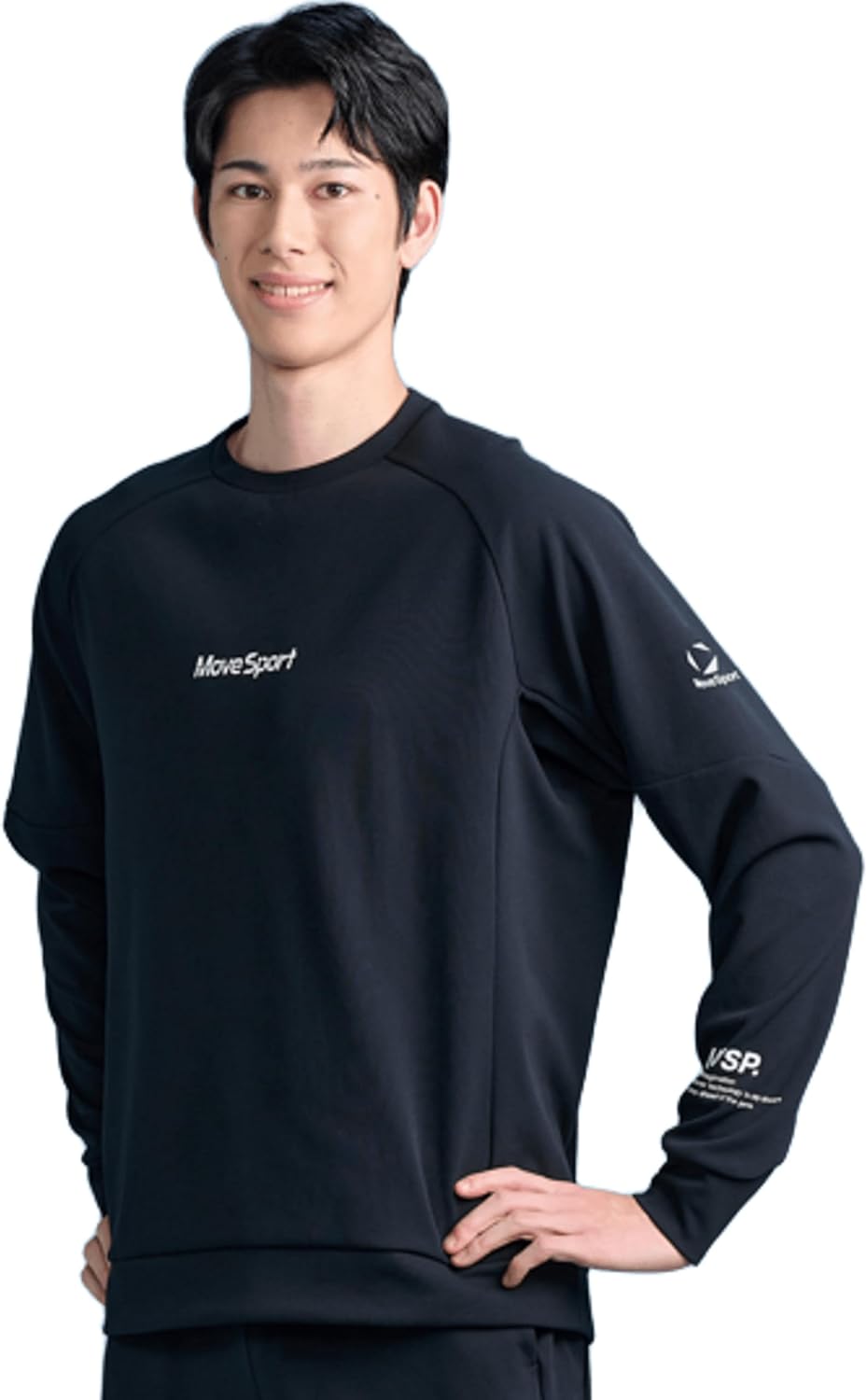 

Толстовка MOVESPORT (Move Sports) Descente с круглым вырезом, унисекс, для взрослых