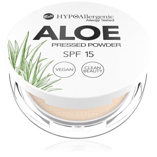 

Матирующая и защитная пудра для лица с SPF 15–04. Bell HYPOAllergenic