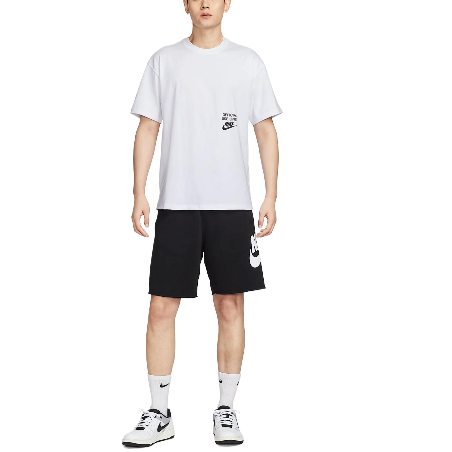 Клубные мужские шорты French Terry Alumni Nike, черный — фото 3