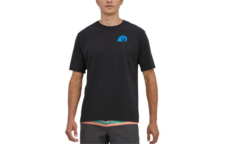 Футболка мужская Responsibili Tee Tree Mark Patagonia, черный/blk