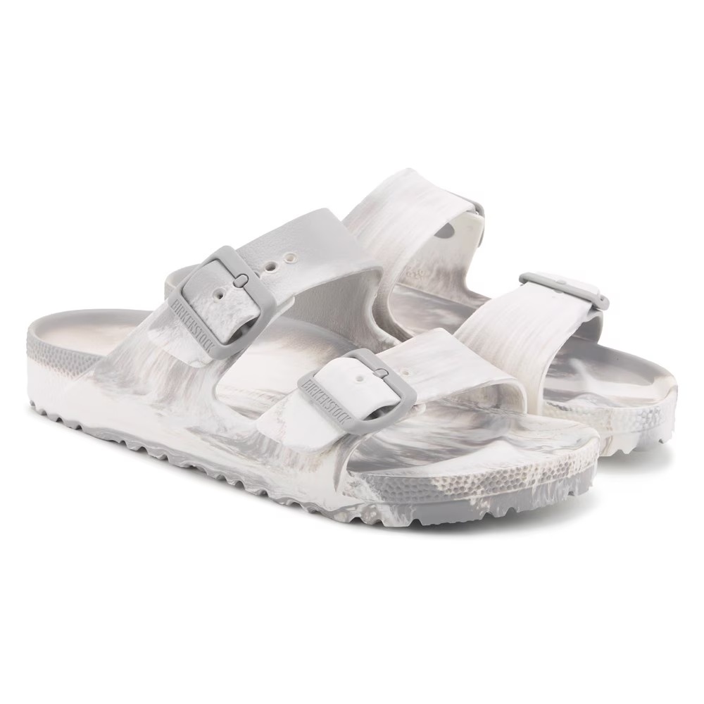 Сандалии с анатомической стелькой Essentials Arizona Birkenstock, stone coin/white multi