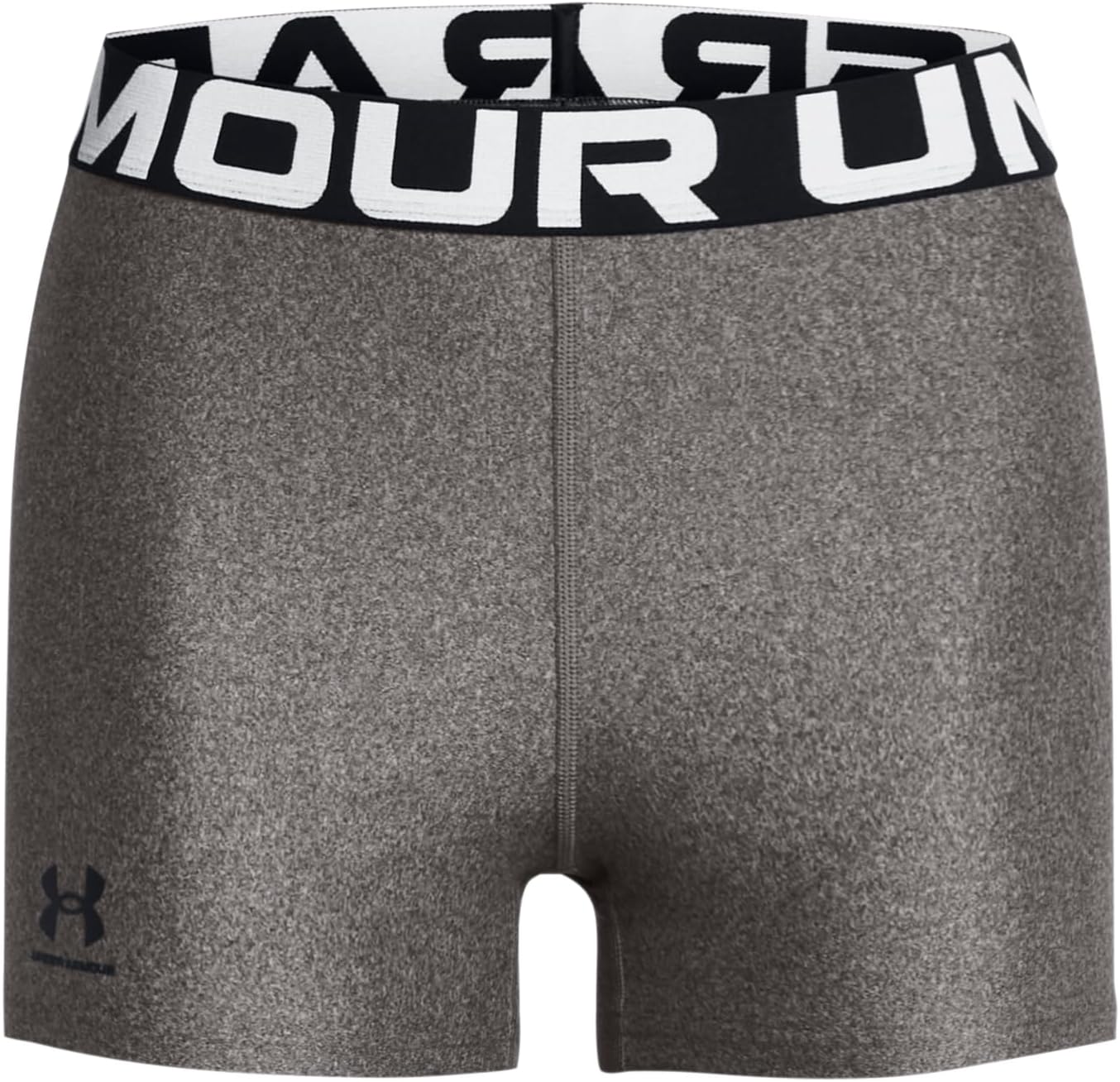 

Under Armour Женские шорты HeatGear Armour Shorty, Charcoal Light Heather/Black