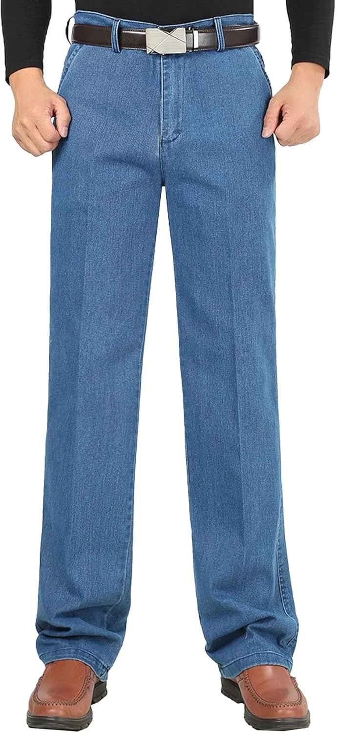 Джинсы свободные Comfort Flex, Light Blue