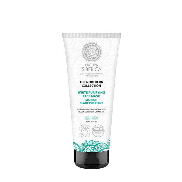 

Крем для лечения кожи лица Mascarilla facial blanca Natura siberica, 80 мл