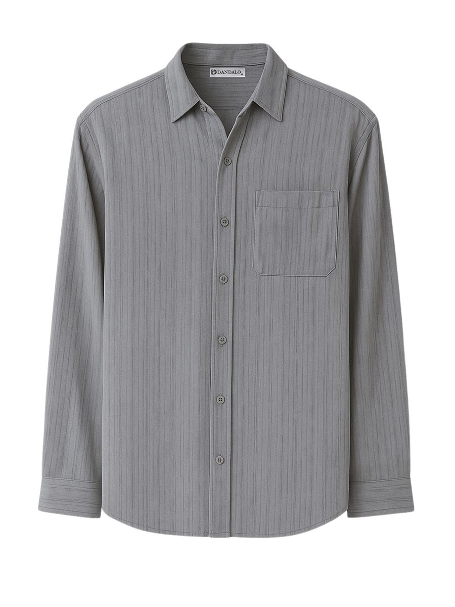 

Рубашка на пуговицах Comfort fit Dandalo, цвет Grey/Dark grey