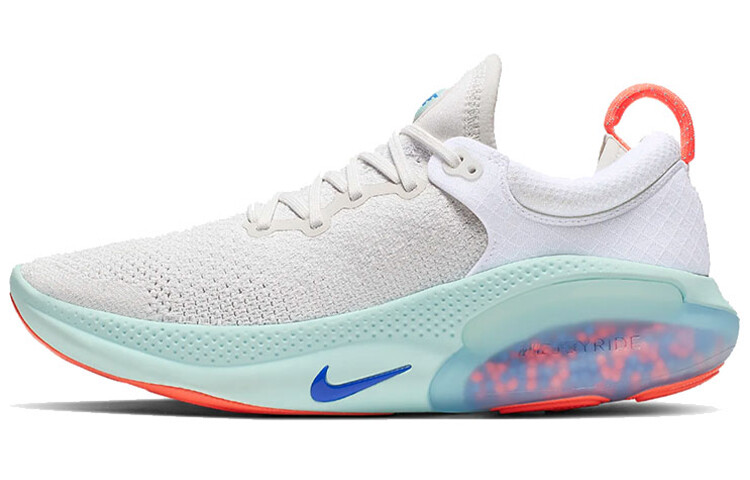 

Nike Joyride Run Flyknit White Bright Mango Racer Blue (женские)