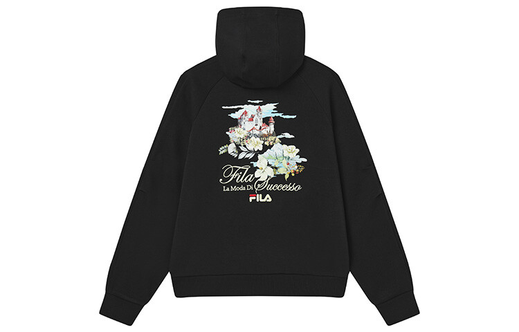 

Женская толстовка ФИЛА FILA, цвет Black