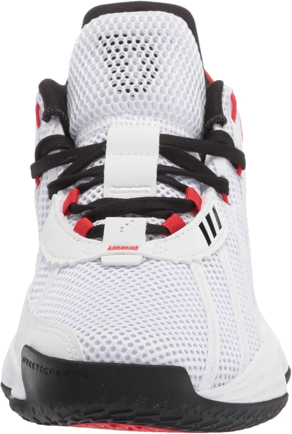 Кроссовки adidas Unisex Adult Dame 7, белый/черный/алый — фото 2