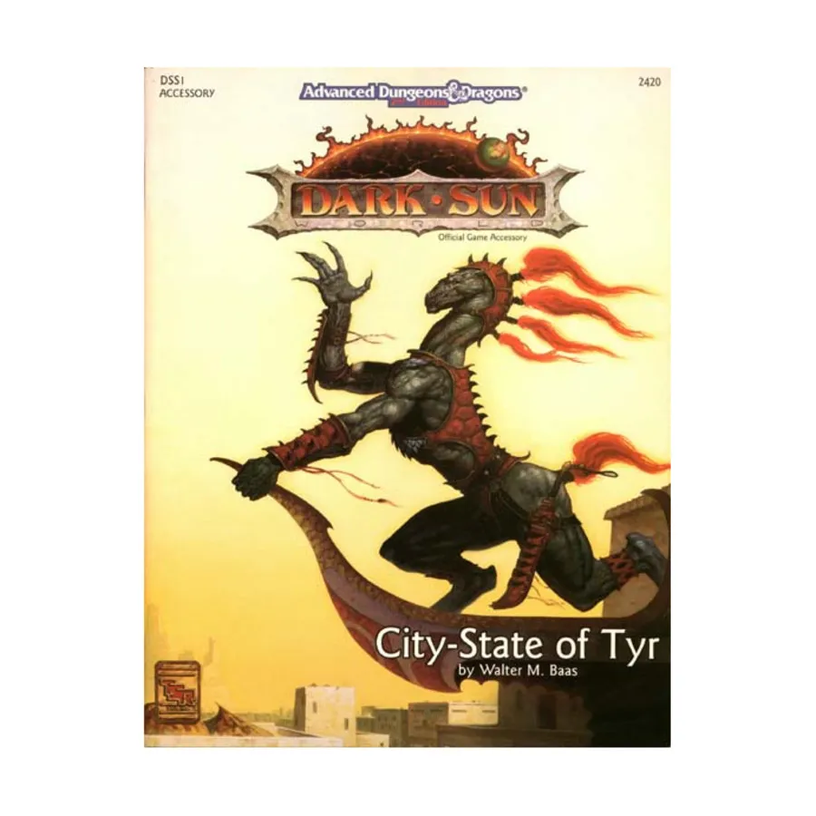 

City-State of Tyr, Dark Sun, мягкая обложка