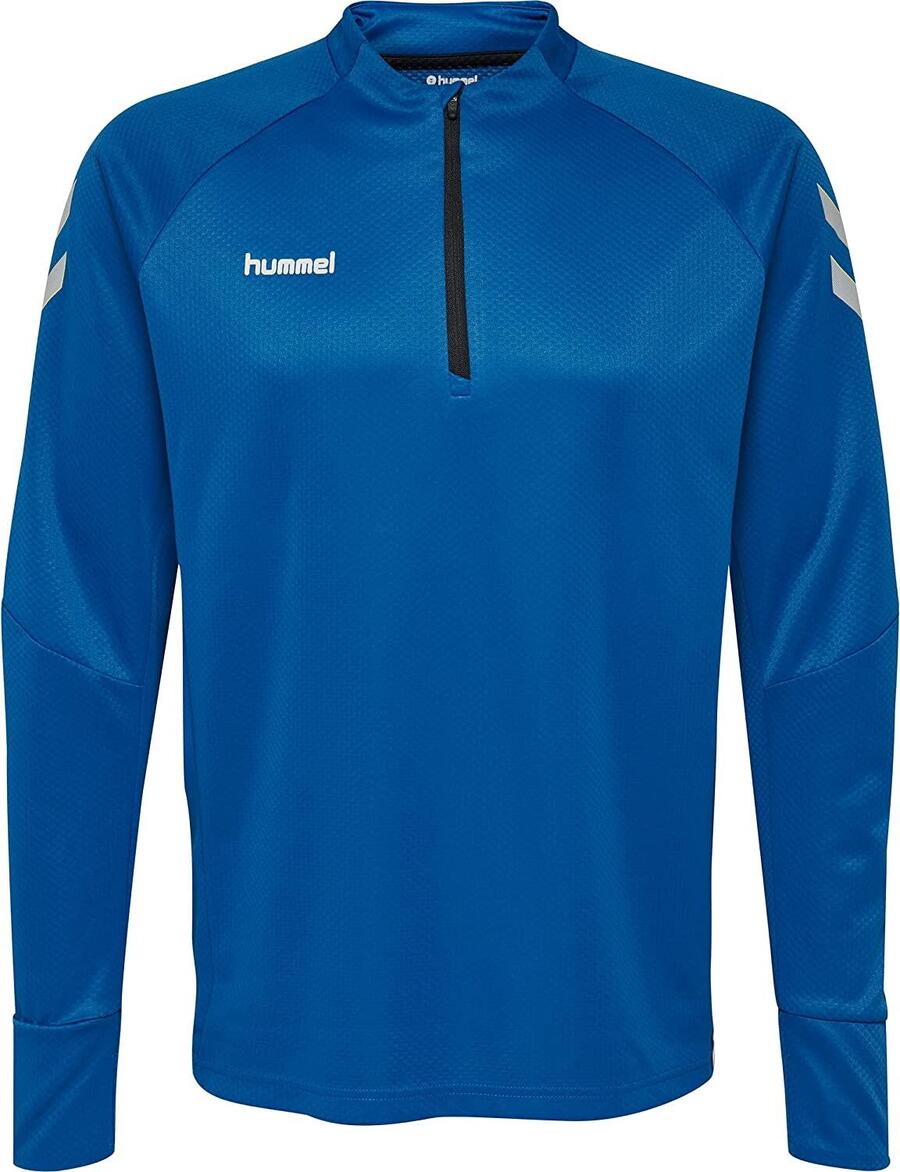 

Толстовка Hummel Tech Movement Half-Zip, размер XL, синяя, для мужчин