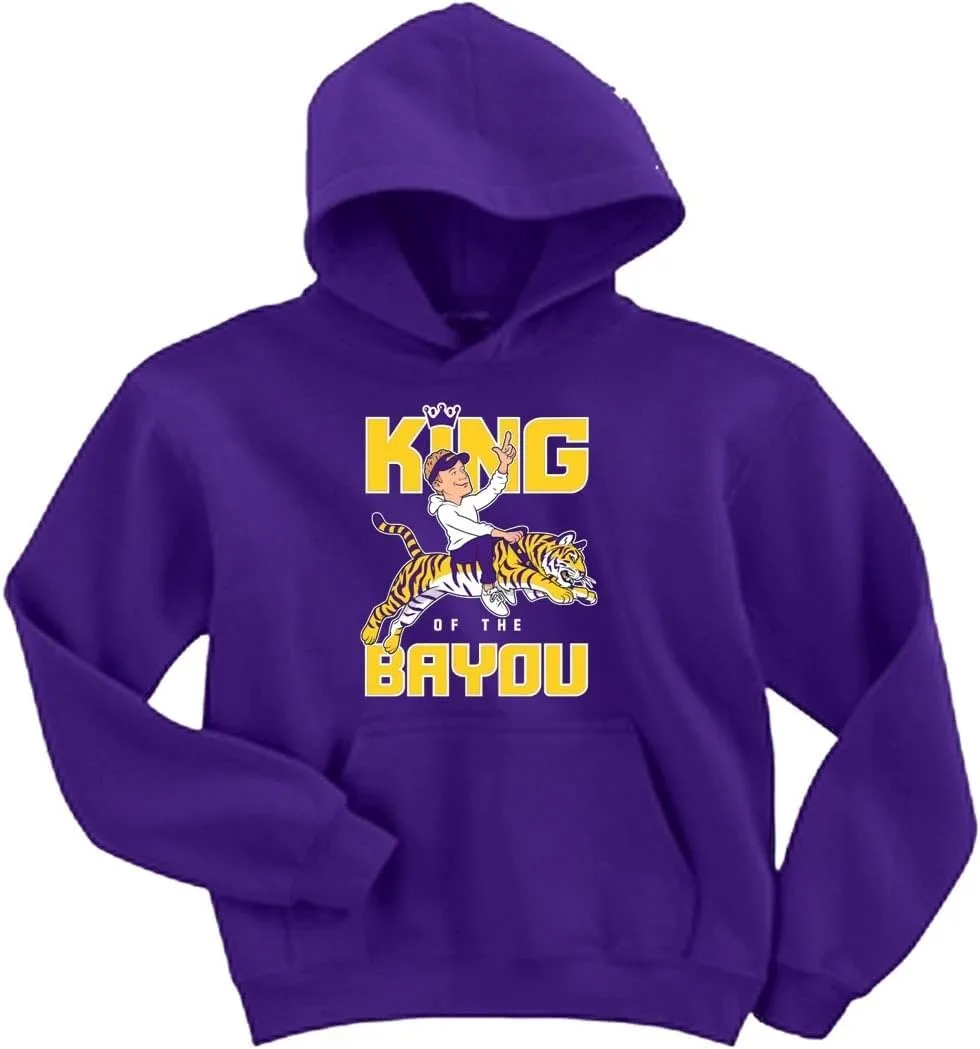 

Толстовка с капюшоном Lane Kiffin King Bayou Louisiana Mountee Apparel