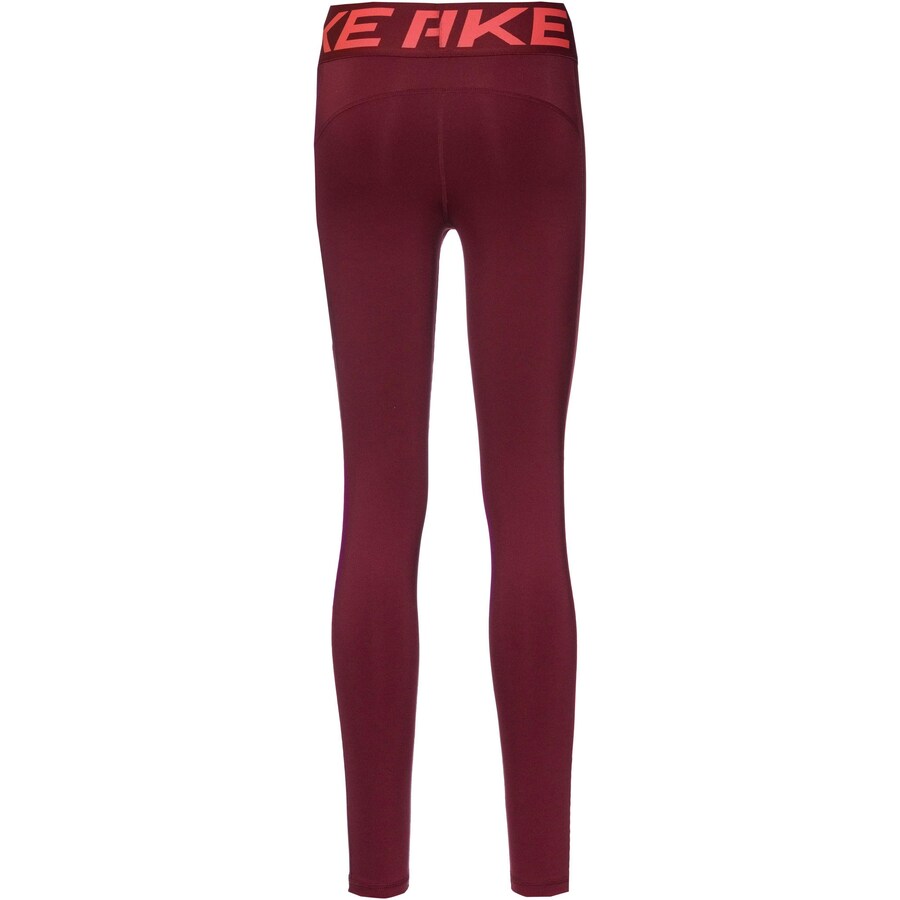 Узкие спортивные брюки NIKE Pro Sculpt, цвет Merlot/Light red — фото 3