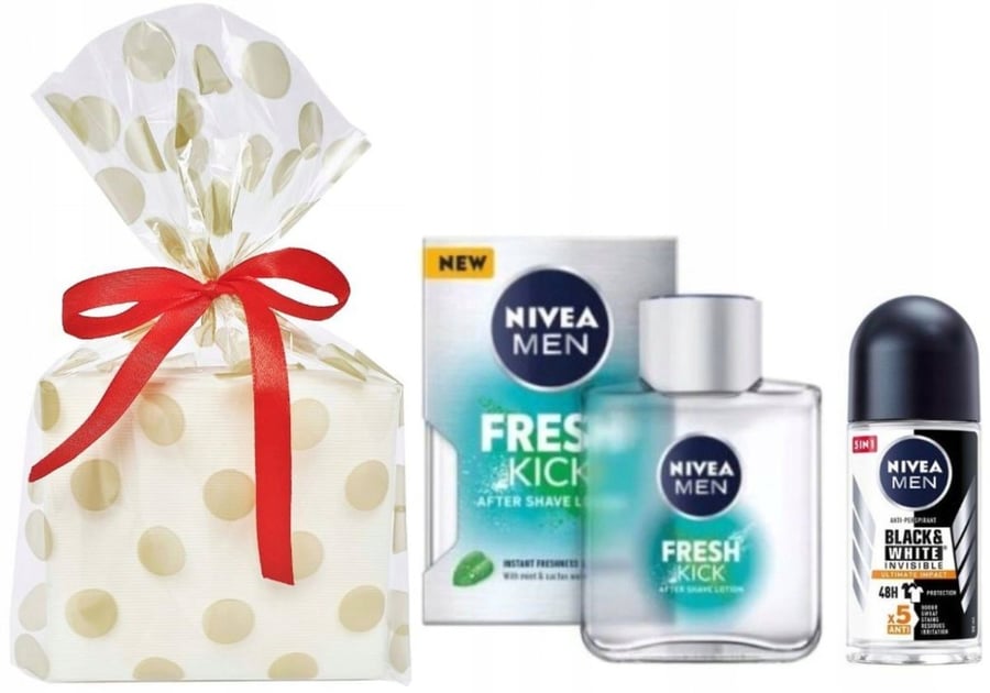 

Подарочный набор для мужчин Nivea FRESH Kick Лосьон после бритья + Мяч