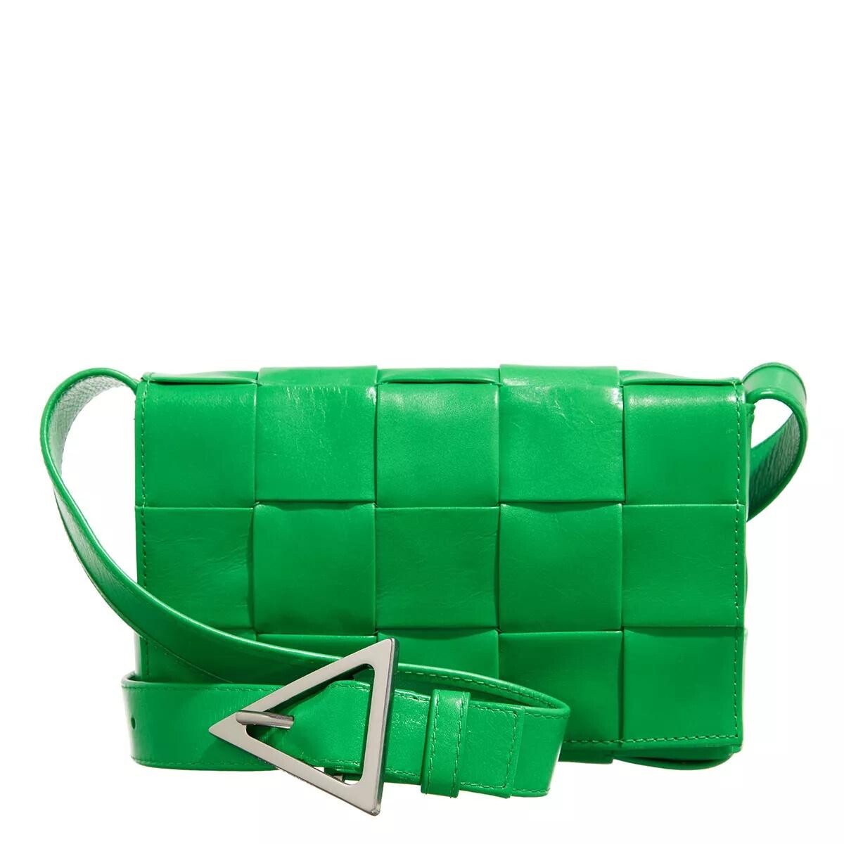

Маленькая сумка через плечо parakeet на кассете Bottega Veneta, зеленый